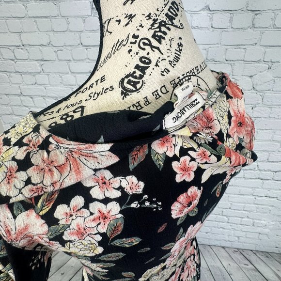 Billabong Floral Wrap Dress (S) - Picture 6 of 6